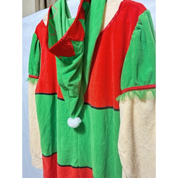 Briefly Stated Unisex Large To L/XL Christmas Elf Suit - Picture 9 of 14
